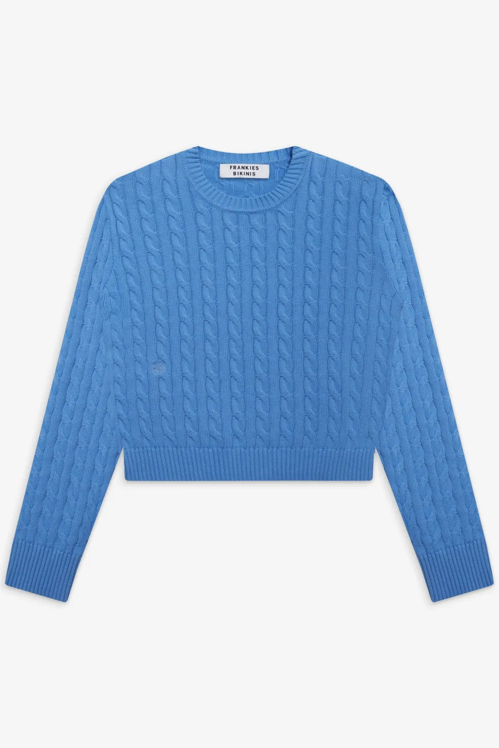 Varsity Cable Knit Sweater