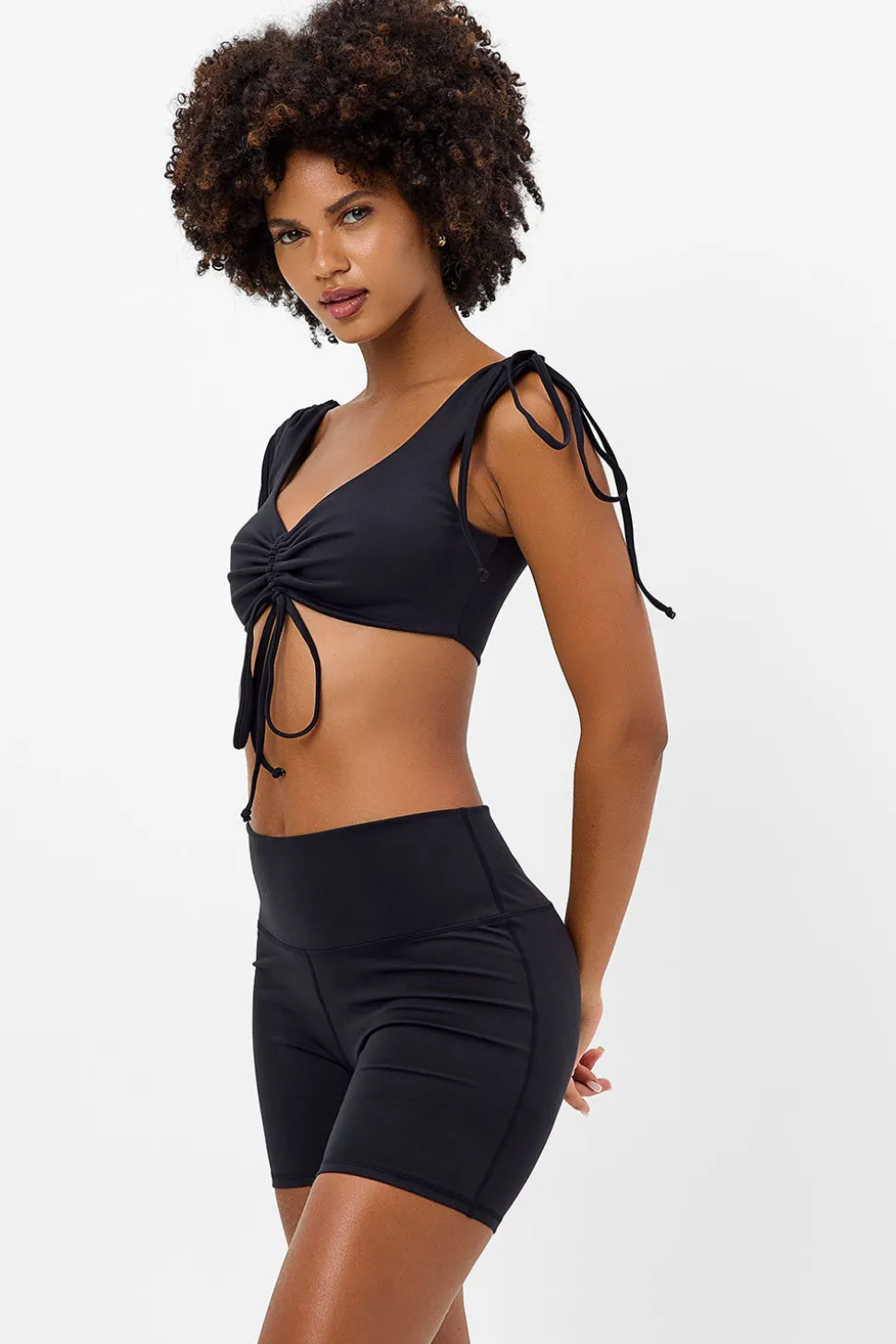 Windy Ruched Crop Top