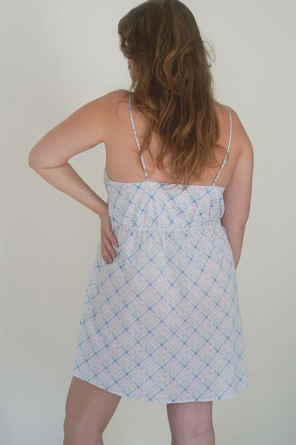 X DJERF AVENUE Airy Poplin Mini Dress