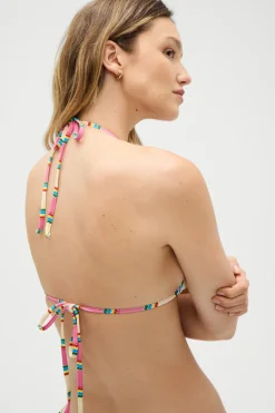 X DJERF AVENUE Sunrise Micro Bikini Top