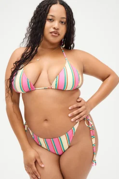X DJERF AVENUE Sunrise Micro Bikini Top